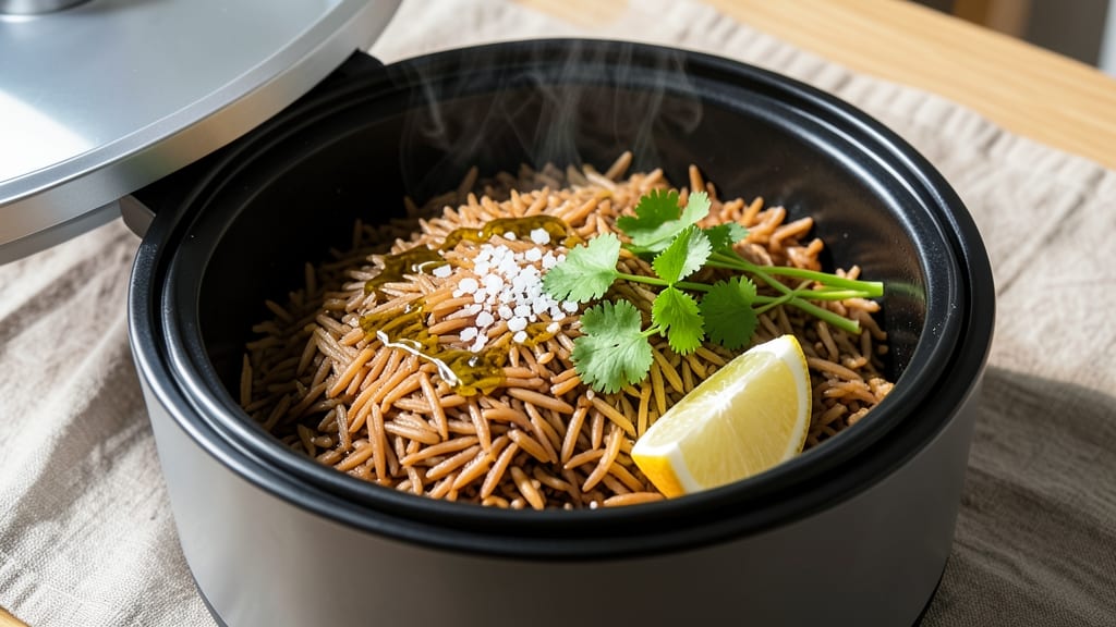 Brown Basmati Rice Cooker Recipe: Fluffy Grains Ready in 15 Minutes