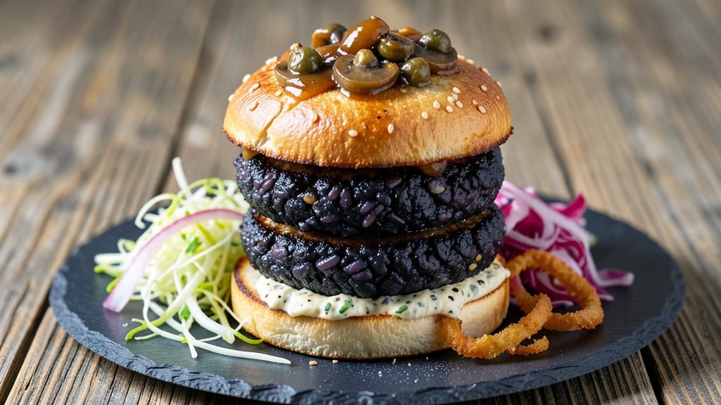 Black Rice Burgers Recipe: Antioxidant-Packed Plant-Based Powerhouse
