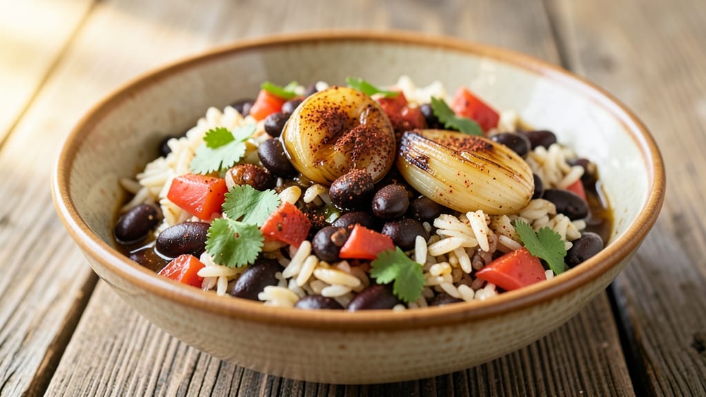 Black Beans and Rice Recipe Cajun: Spicy One-Pan Fiesta in 25 Minutes