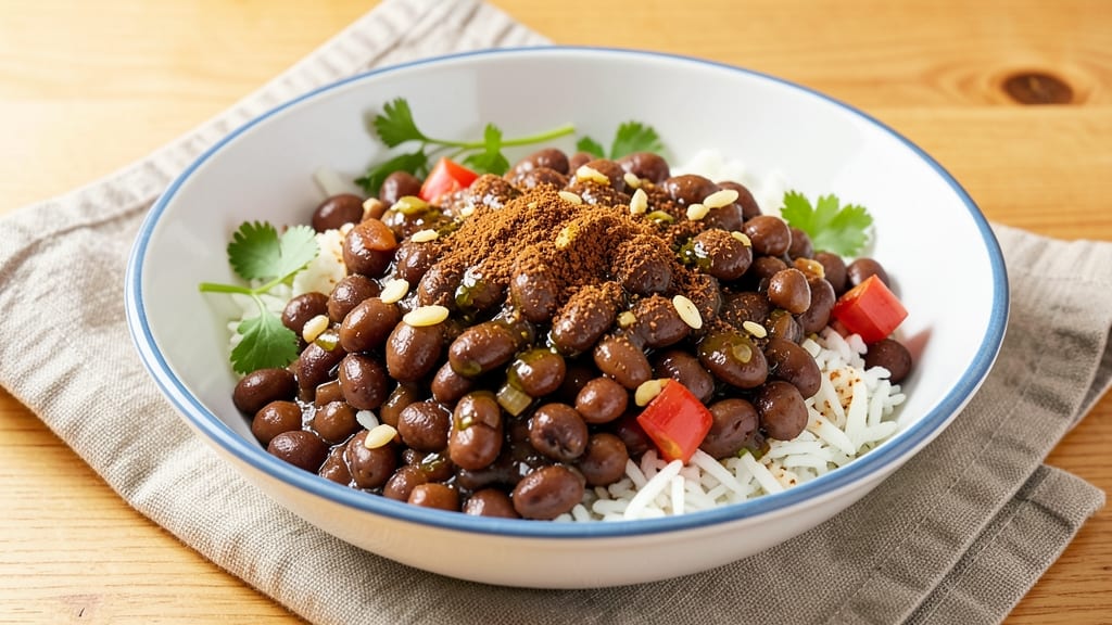 Black Beans and Rice Recipe With Dried Beans: Hearty Southwestern Bowl in One Pot